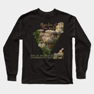 Garden of the gods, Illinois Long Sleeve T-Shirt